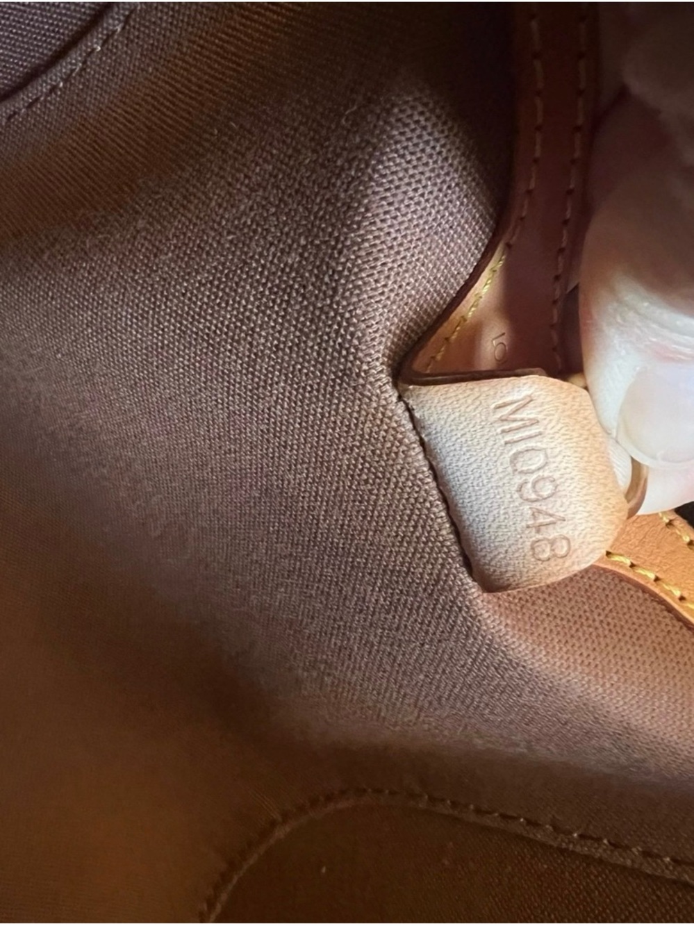 Louis Vuitton Monogram Ellipse MM Satchel in Brown and Tan - Picture 8 of 9